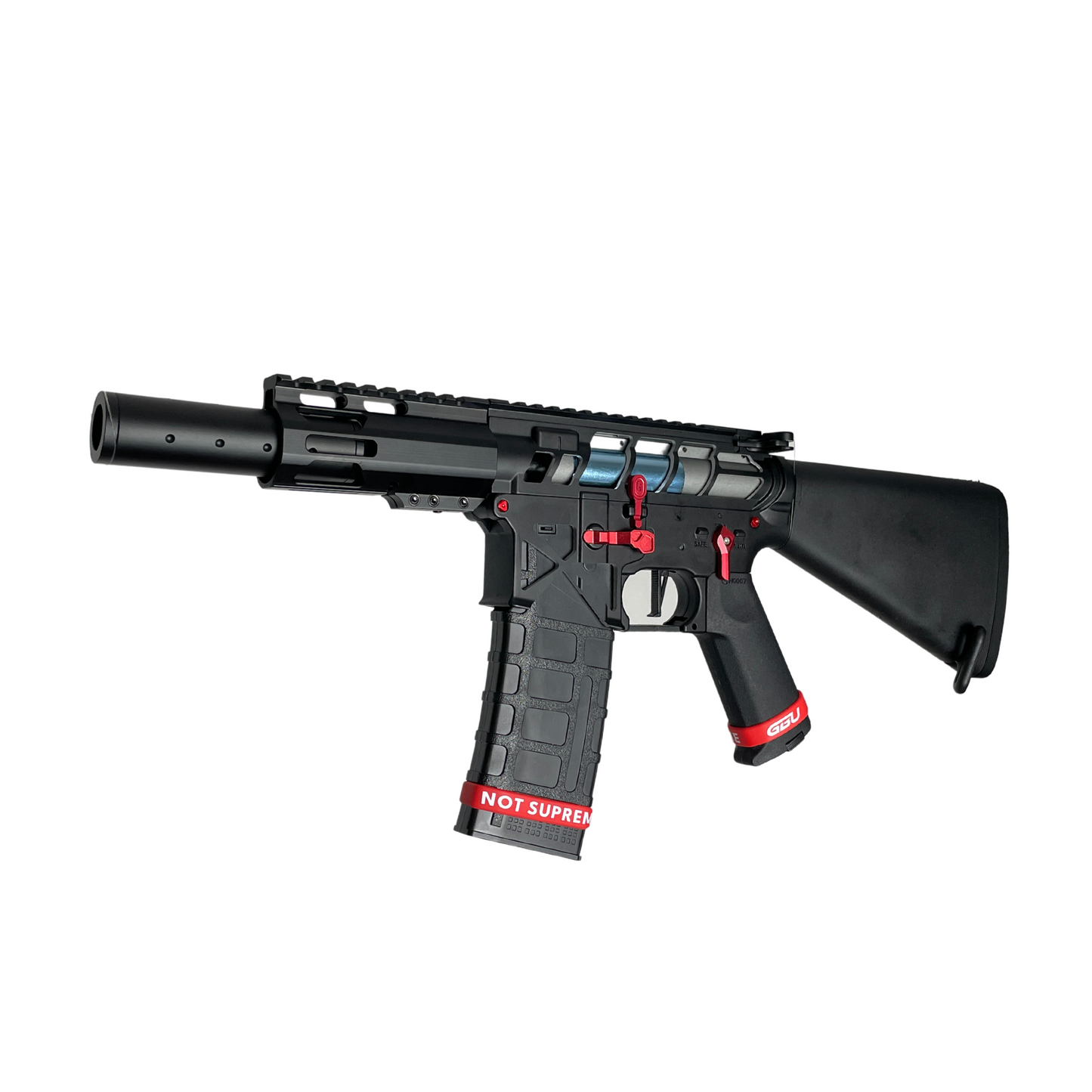„RED“ GBG Custom – Gel Blaster (Metall)