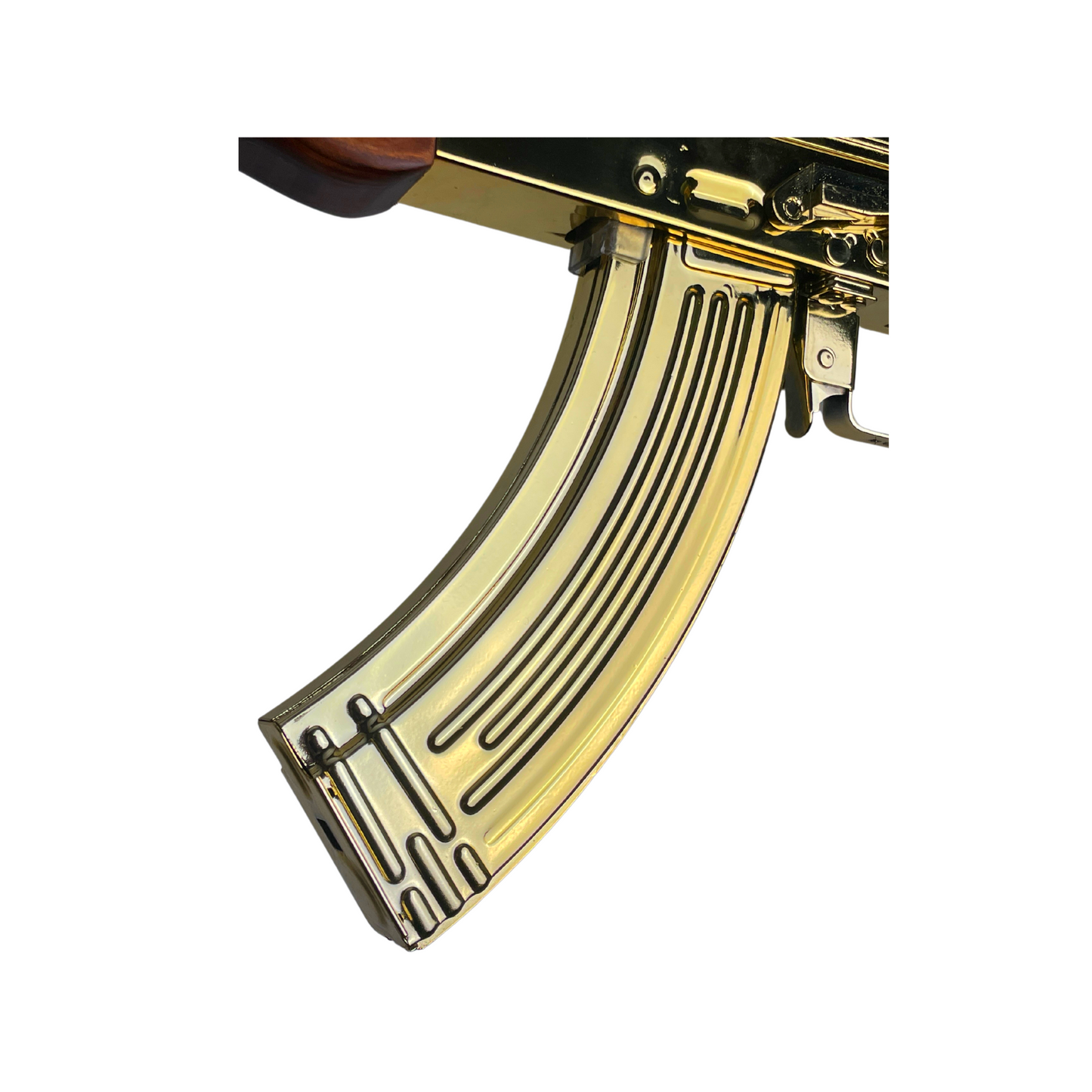 Double Bell Gold AK47 Metall/Holz – Gel Blaster