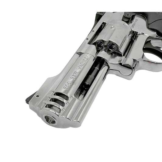 Vollmetall-CO2-Revolver S&W 357 aus Chrom