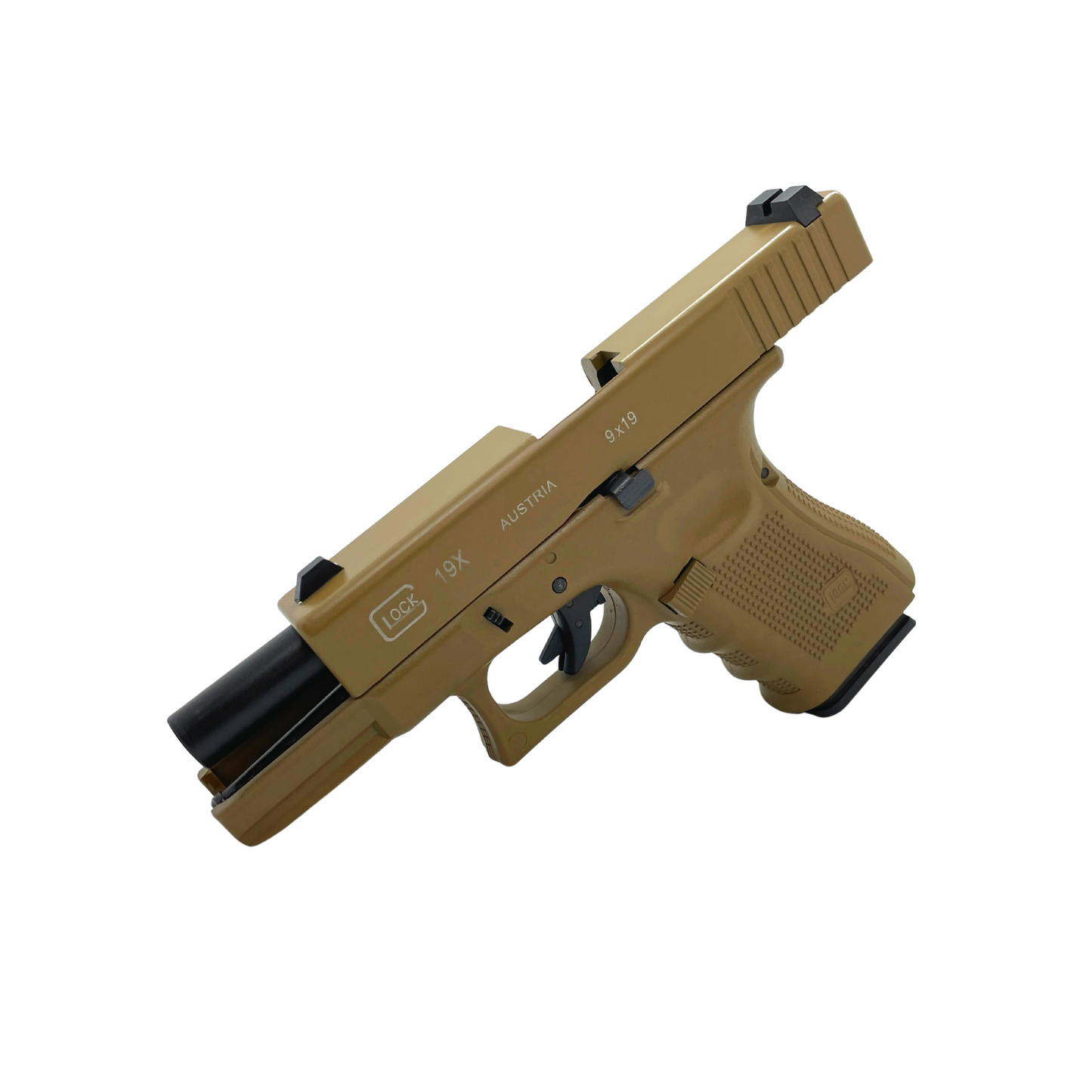 Double Bell G19 Tactical Metal Green Gas Blowback Pistole – Gel Blaster