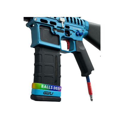 Himmelblauer Retro Custom HPA - Gel Blaster