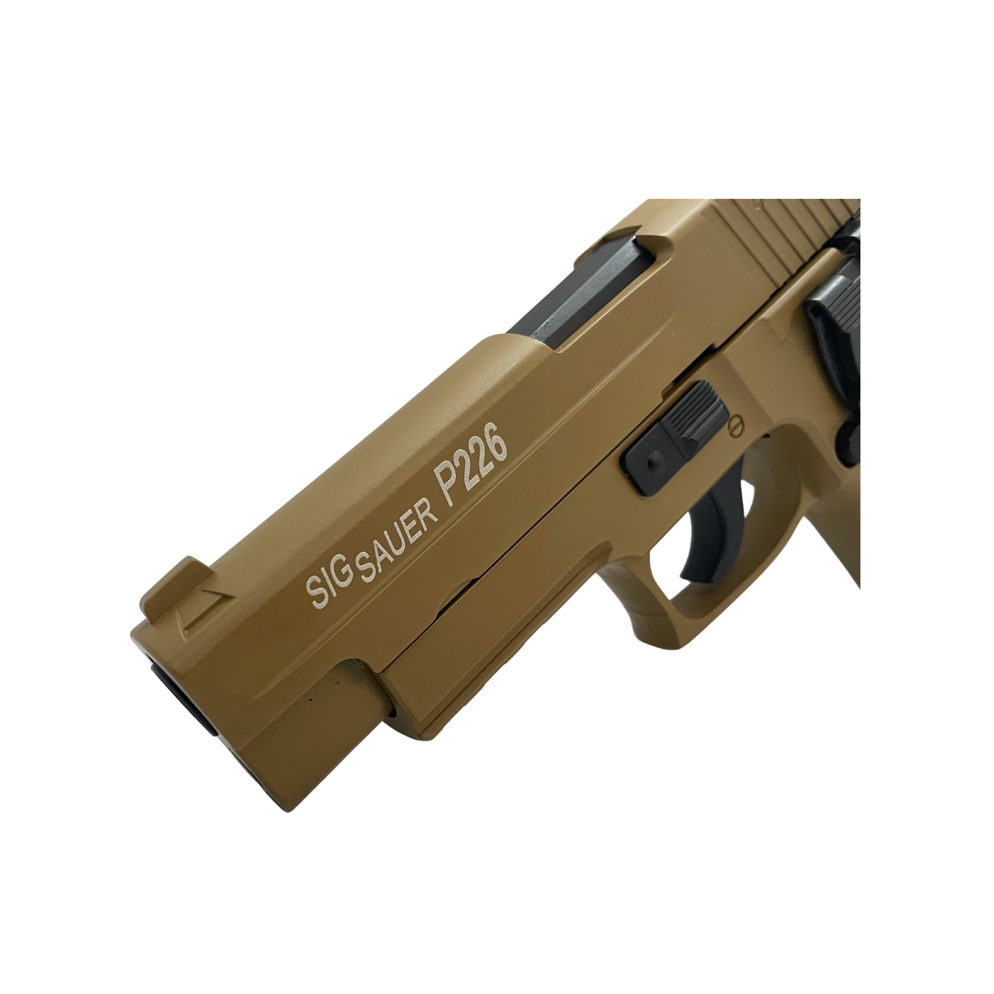 P226 SIG SAUER Double Bell Metal Green Gas Blowback Pistole – Gel Blaster