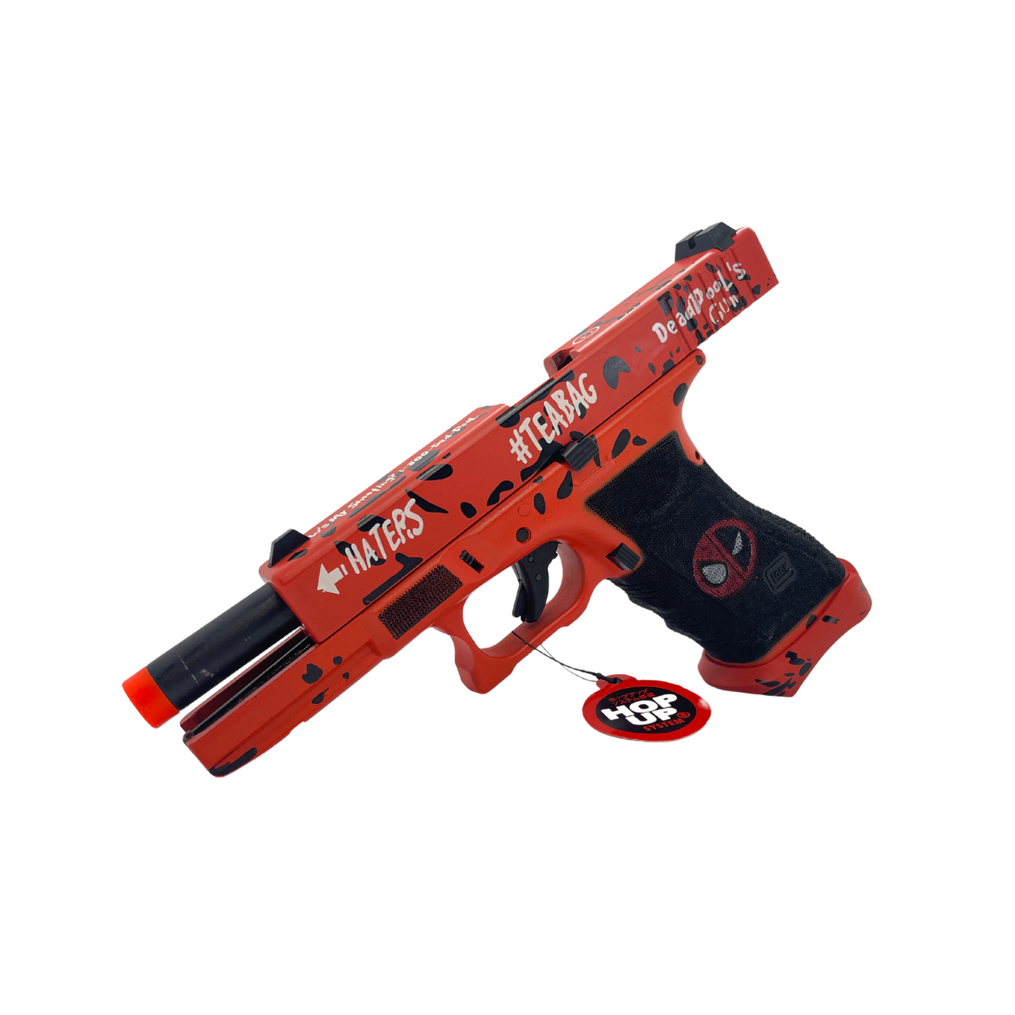 Double Bell Deadpool G17 Metall-Gas-Blowback-Pistole – Gel-Blaster