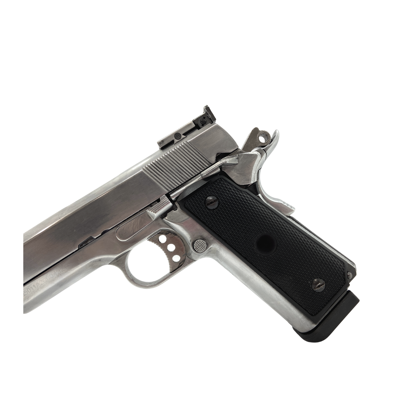 Colt 1911 polierter Gas-Blowback-CO2-Pistole-Gel-Blaster