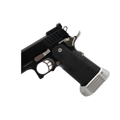 Kundenspezifische „Silber“ modifizierte G/E 3302 Hi-Capa 5.1 Gaspistole – Gel Blaster