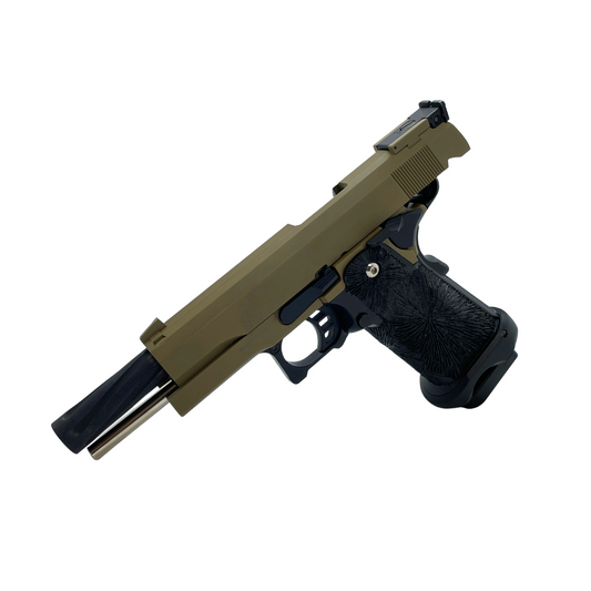 „Commando Hawk“ GBG Custom 5.1 Green Gas Hi-Capa – Gel Blaster