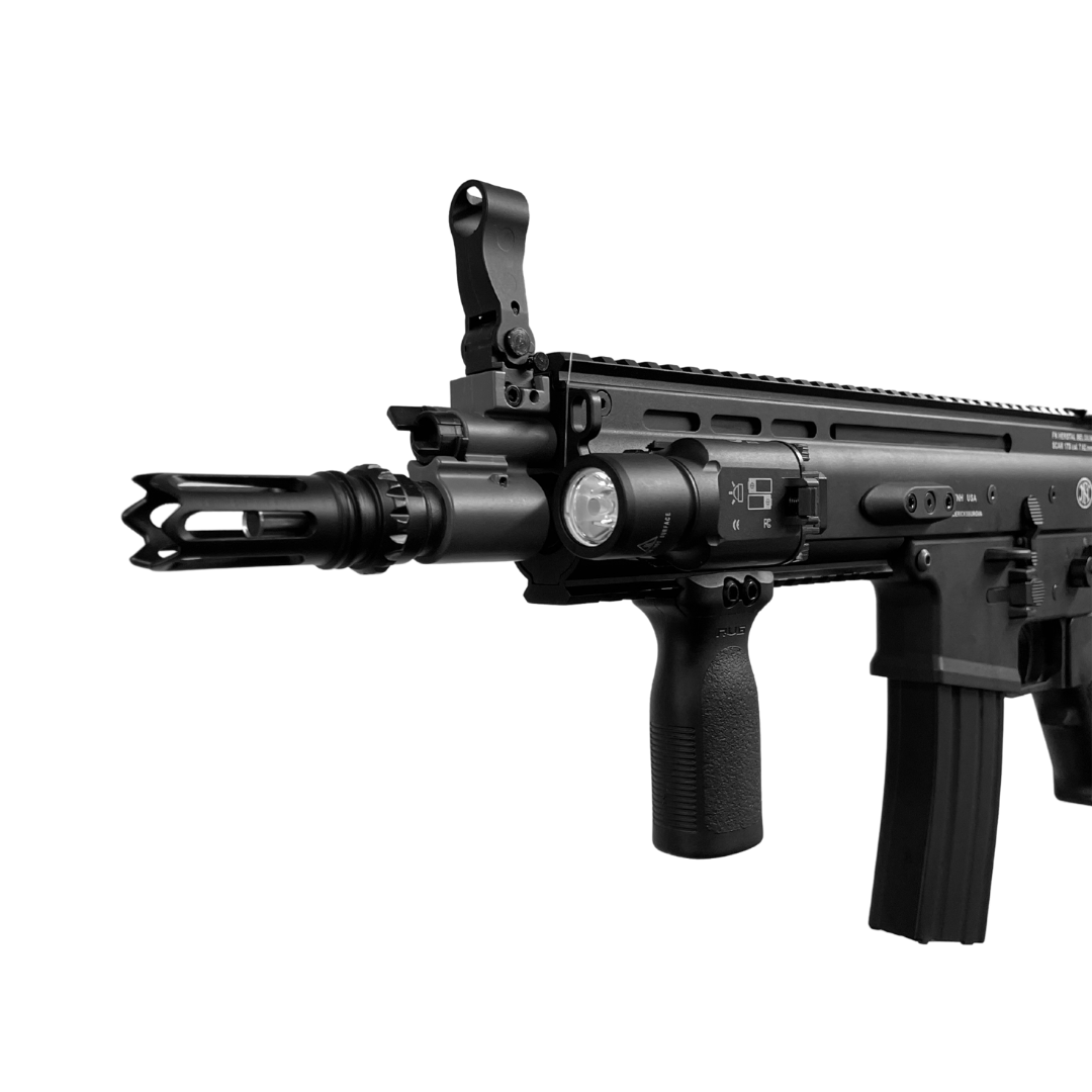 Benutzerdefinierte modifizierte taktische Scar-L V2 Schwarz (Metall) - Gel Blaster