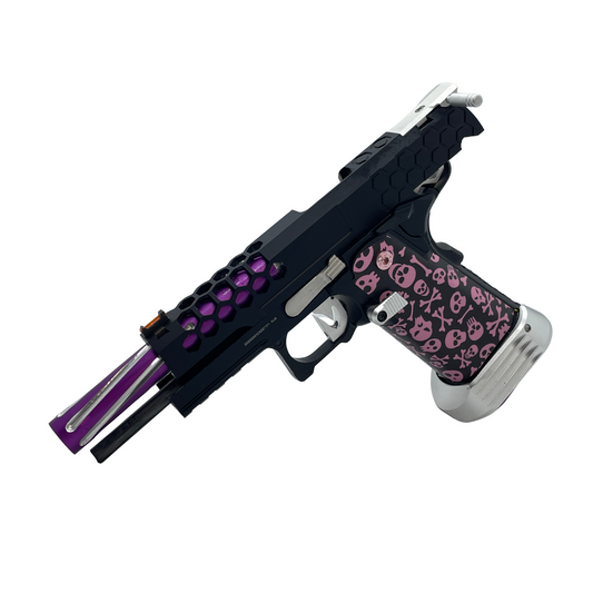 „Pink Bones“ Custom GBG 5.1 Hi-Capa Pistole – Gel Blaster