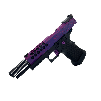 Kundenspezifische „Purple Rain“ G/E Hi-Capa Gaspistole – Gel Blaster