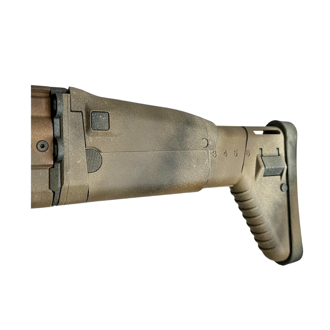 „Scar Camo“ Comp Stage 2 GBG Custom Rifle – Gel Blaster (Metall)