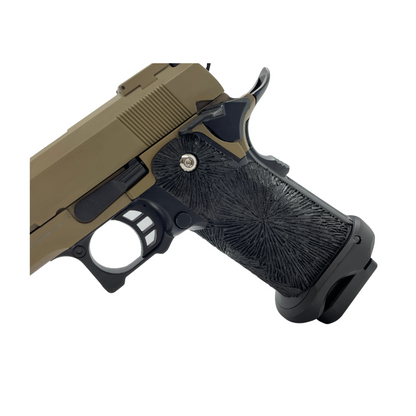 „Commando Hawk“ GBG Custom 5.1 Green Gas Hi-Capa – Gel Blaster