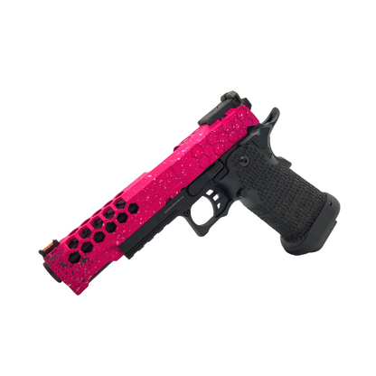 Hot Pink G/E G3399 Hi-Capa Hex Green Gaspistole – Gel Blaster