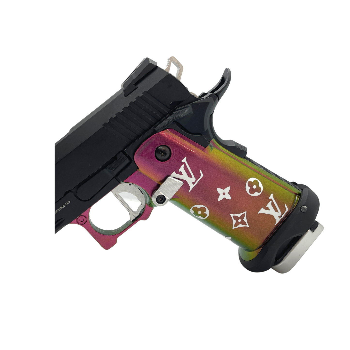 1 von 1 „LV Petite“ Custom GBG Hi-Capa 4.3 Gaspistole – Gel Blaster