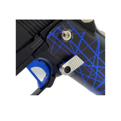 „Blue Blitz“ Custom GBG 5.1 Hi-Capa Pistole – Gel Blaster