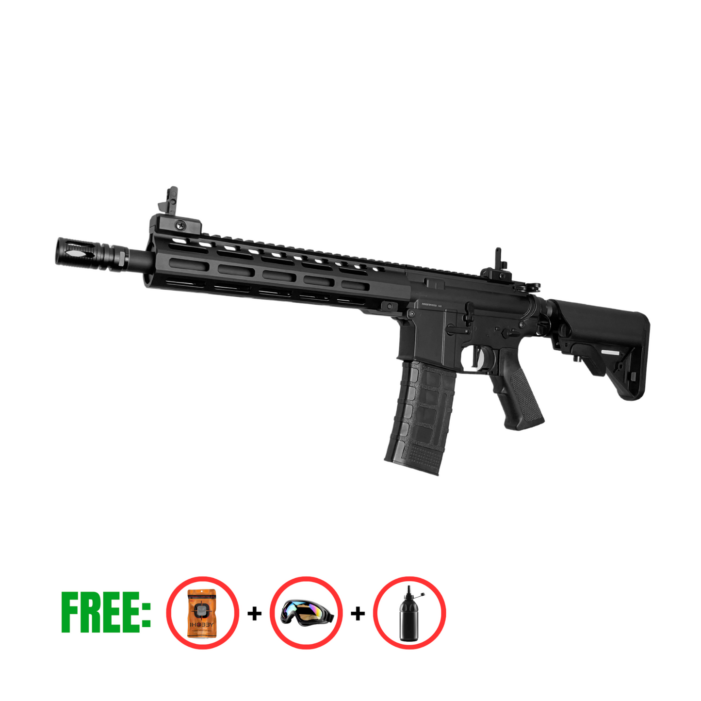 WELLS M4 Scout Carbine – (Metall-)Gel-Blaster