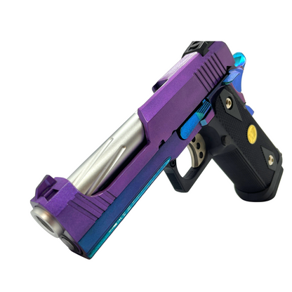 „Fizzy Pop“ 1 von 1 Colourshift Custom GBG 4.3 Hi-Capa Pistole – Gel Blaster