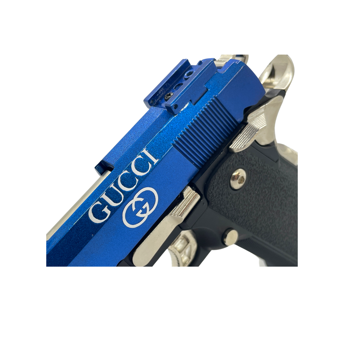 „Blue GVCCI“ G/E Hi-Capa 5.1 Gaspistole – Gel Blaster