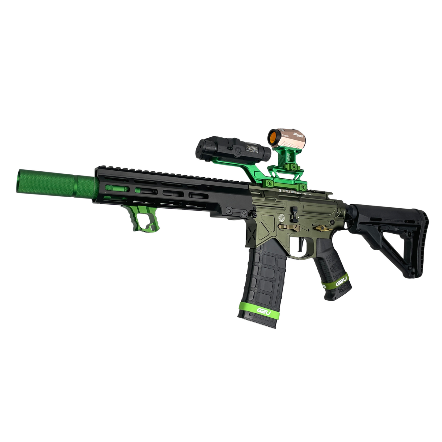 „Slime Scout“ MilSim GBG Custom – Gel Blaster (Metall)