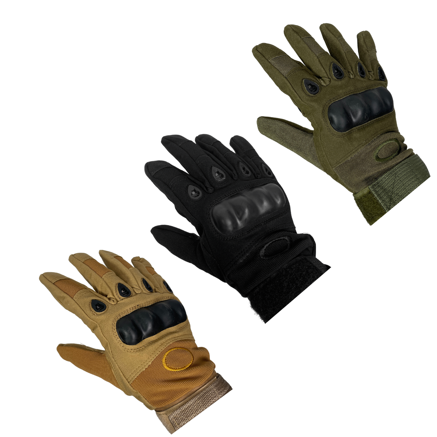 Taktische Vollhand-Nylon-Knöchel-Militärhandschuhe