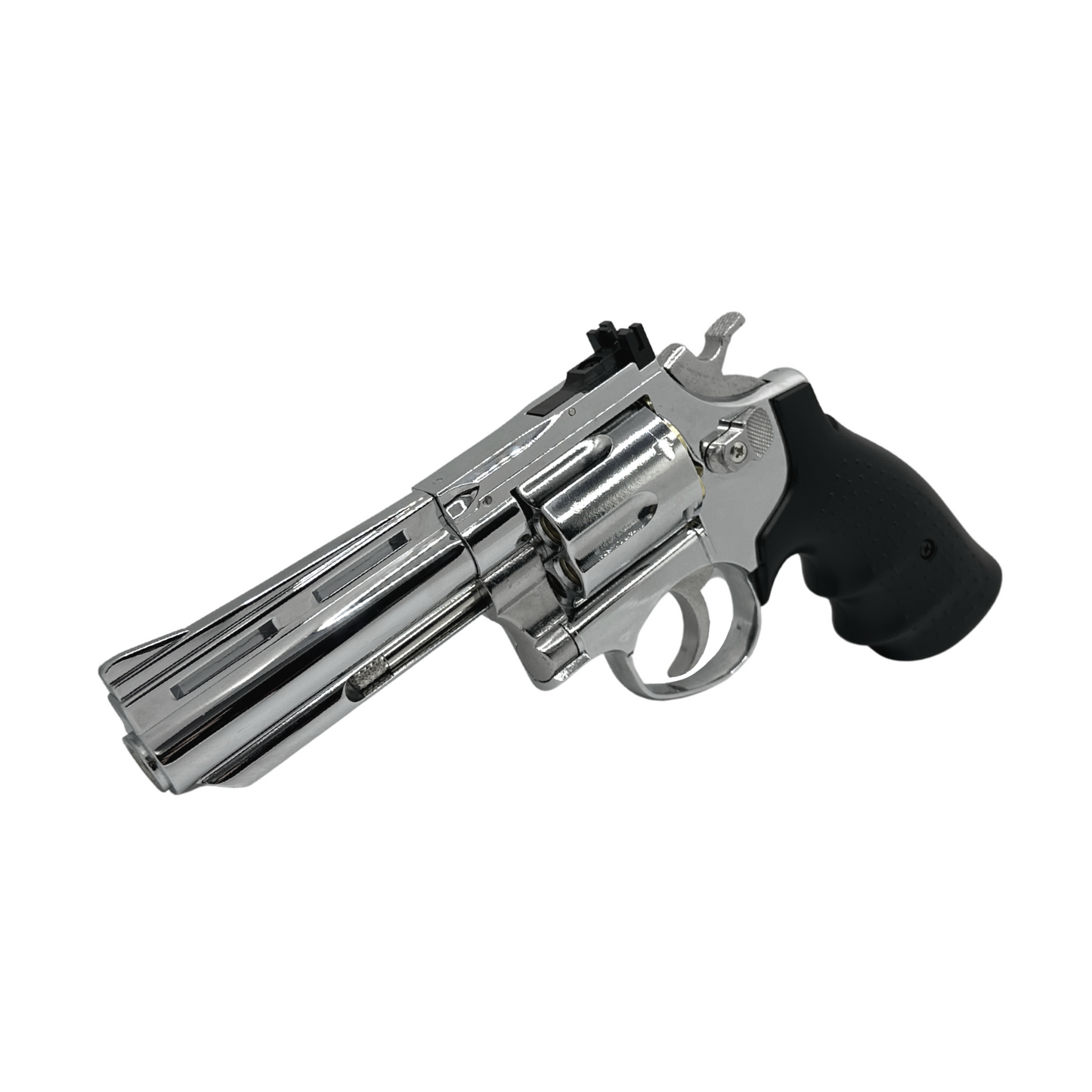 Chrome Bullnose .357 Green Gas Revolver – Gel Blaster