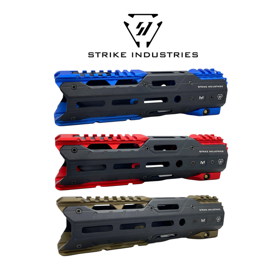 Original Strike Industries „GRIDLOCK“-Handschutz mit integriertem Visier
