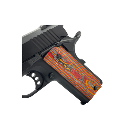 „Mosaic Wood“ 4.3 1911 Pistolengrüner Gas-Gel-Blaster