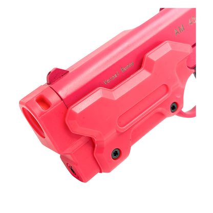 Double Bell Exclusive AM.45 Vorpal Bunny 1911 Grüne Gaspistole – Pink