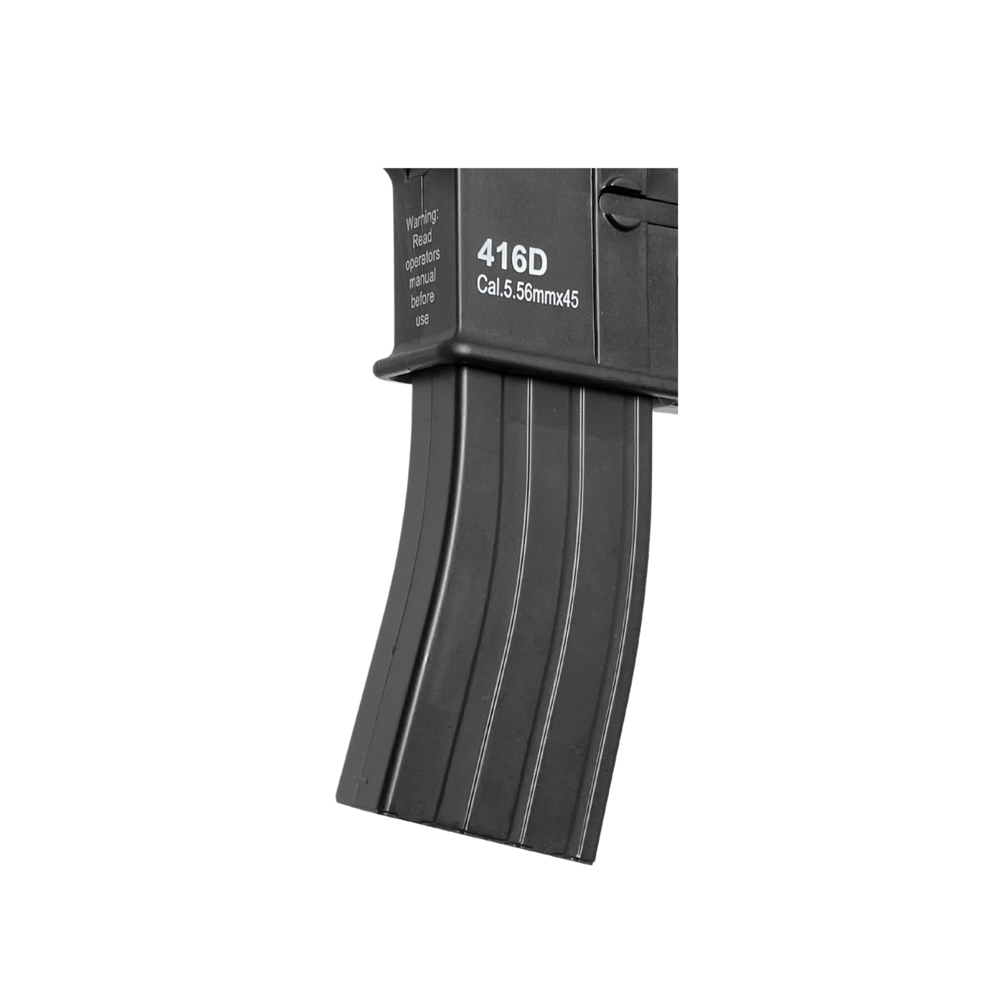 Maßgeschneiderter taktischer Gel-Blaster „416D“.