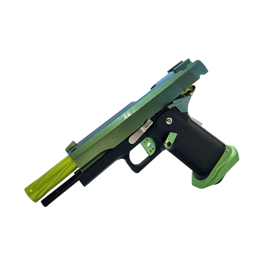 „Gremlin“ 1 von 1 Colourshift Custom GBG 5.1 Hi-Capa Pistole – Gel Blaster