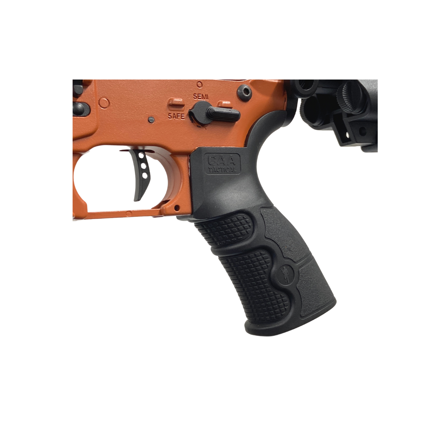 „Orange M4“ GBG Custom – Gel Blaster (Metall)
