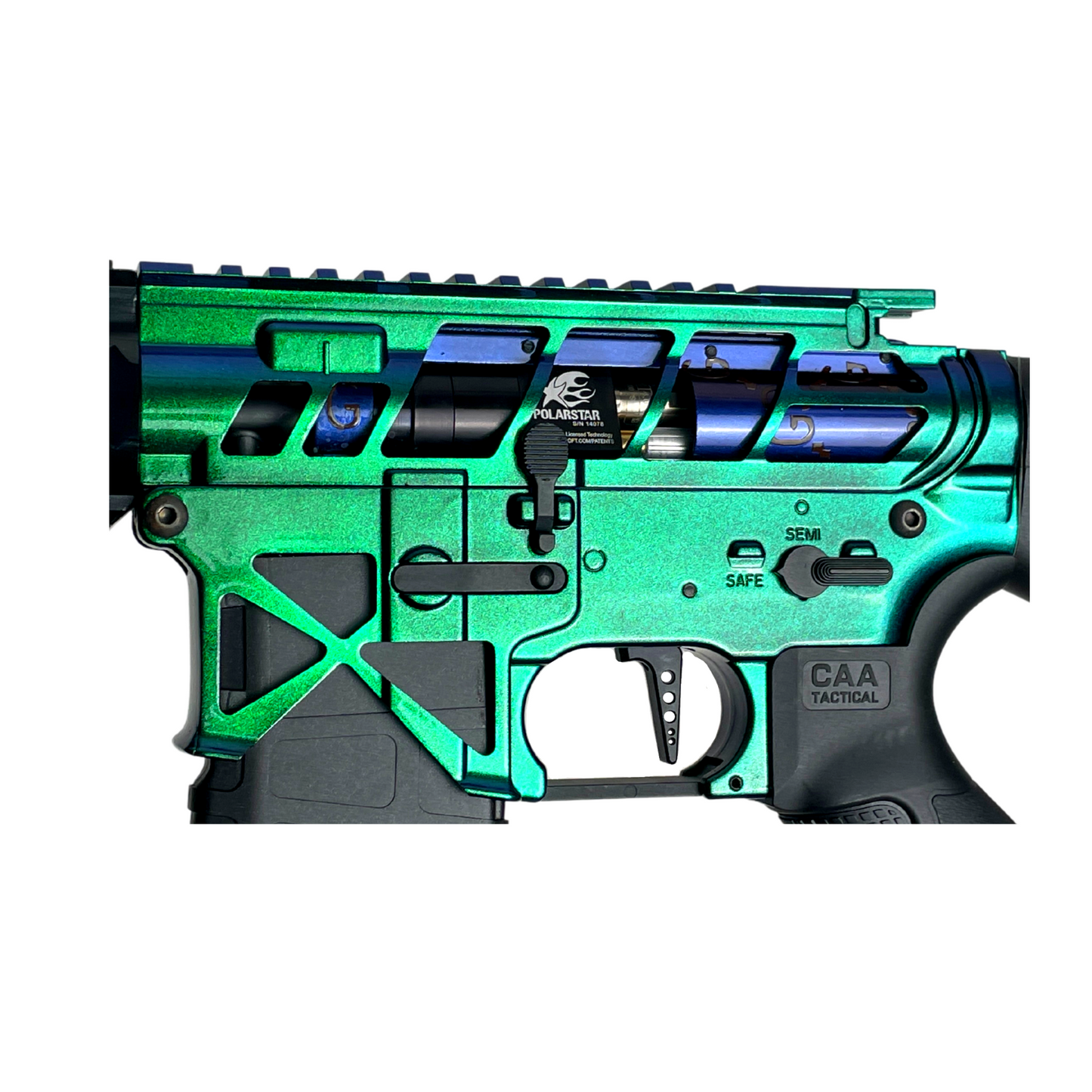 „SpeedSim“ 1 von 1 Color Shift GBG Custom HPA Kit – Gel Blaster