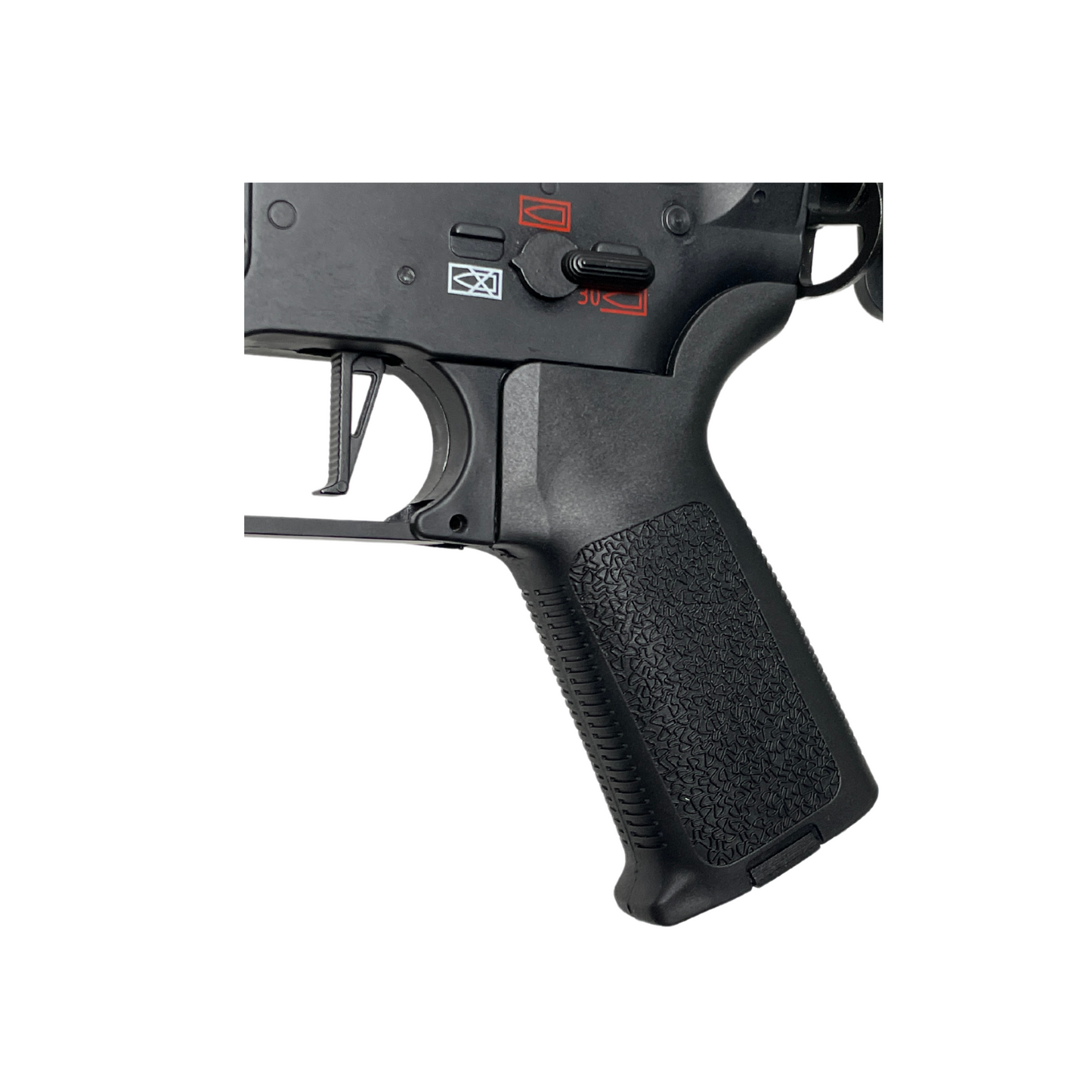 Maßgeschneiderter taktischer Gel-Blaster „416D“.