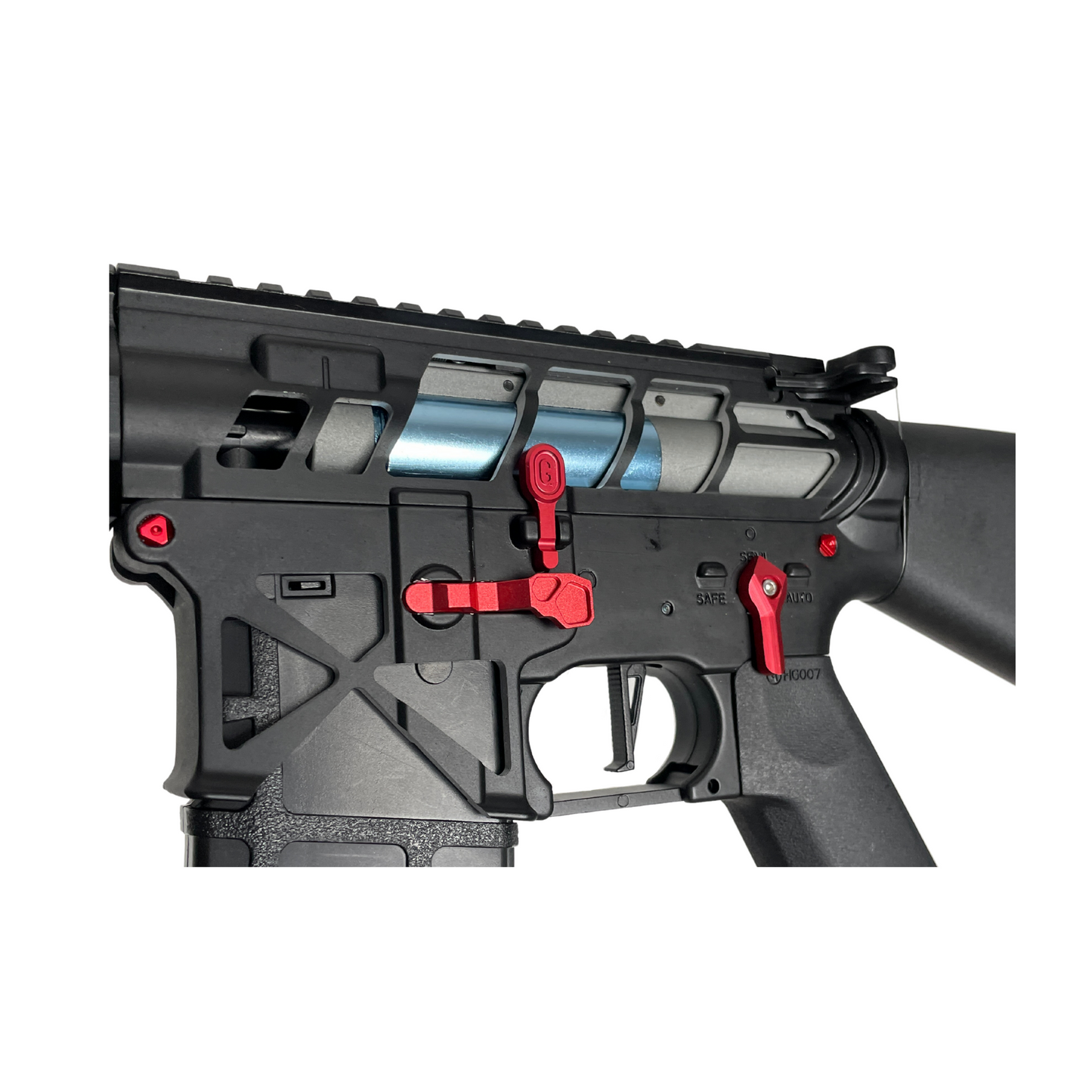 „RED“ GBG Custom – Gel Blaster (Metall)