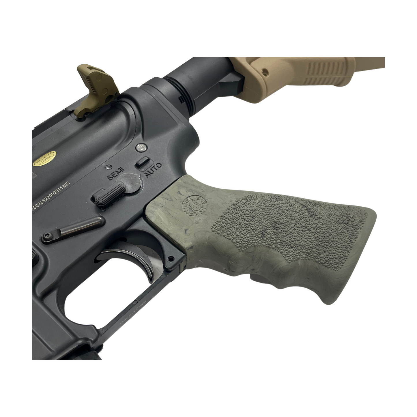 HOGUE Gummierter GBBR MonoGrip für AR-15/M16