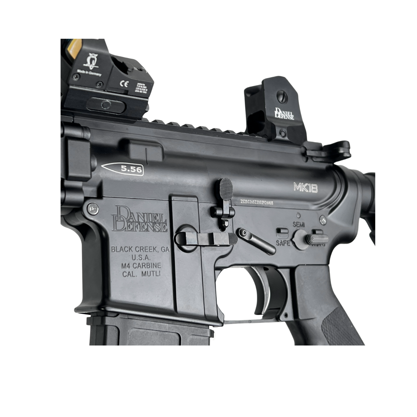 Kundenspezifisches GBBR MK18 Marksman Gas Blow Back Gewehr – Gel Blaster