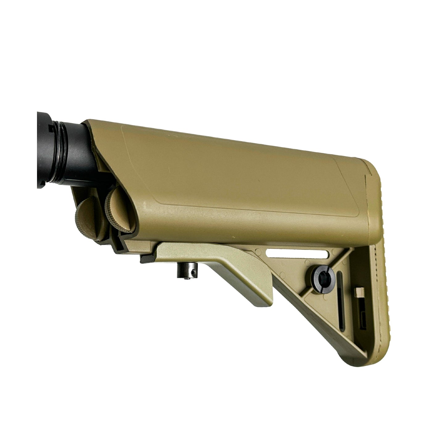 GBBR TAN Golden Eagle MK18 MOD1 Daniel Defense Marksman MC6593M-T Gas Blow Back Rifle – Gel Blaster