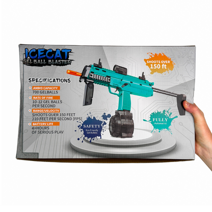 (Blau) ICECAT HK-MP7 Elektro-SMG – Gel-Blaster