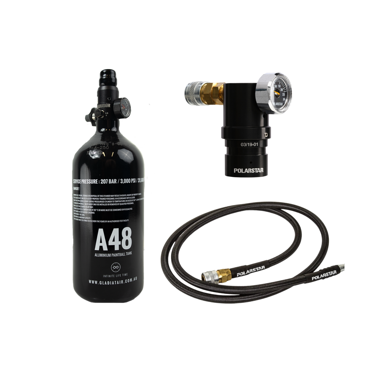 „Slick Soft“ Comp HPA Custom Kit – Gel Blaster (Metall)