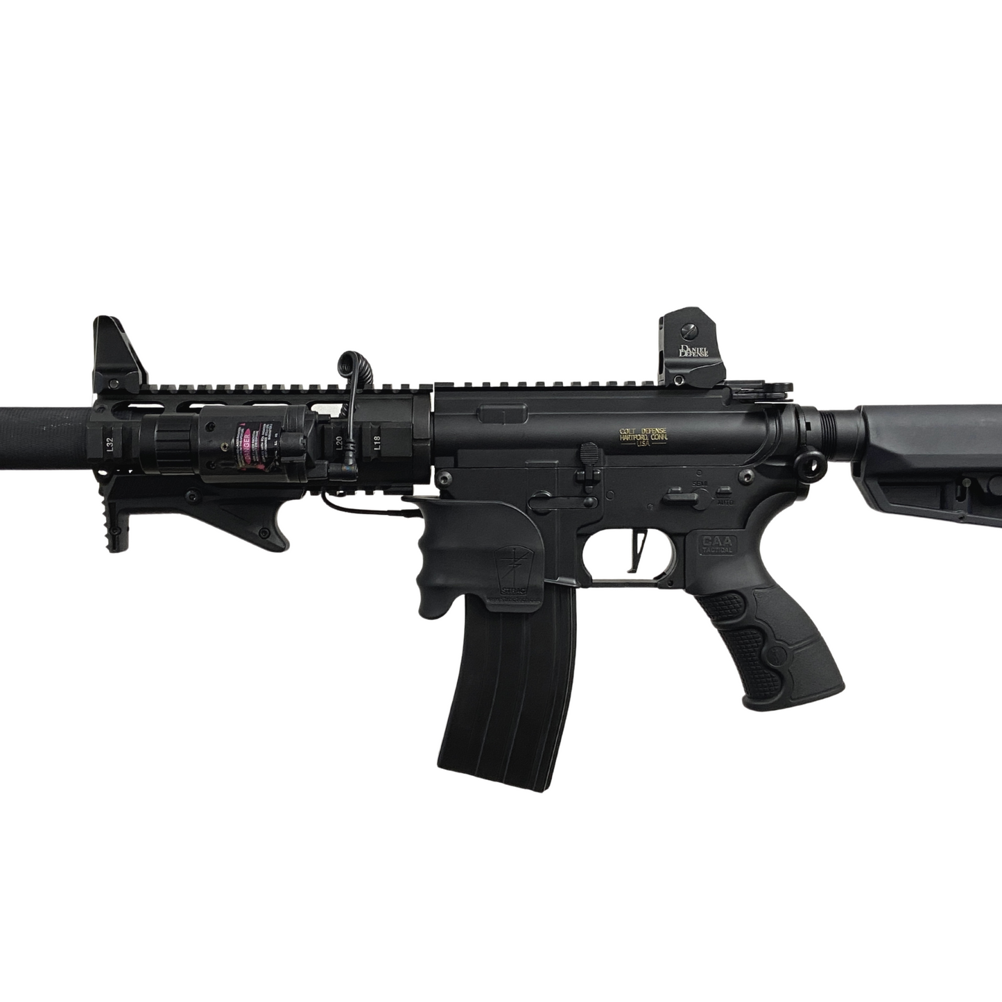„M4 Rampage“ GBG Custom – Gel Blaster (Metall)