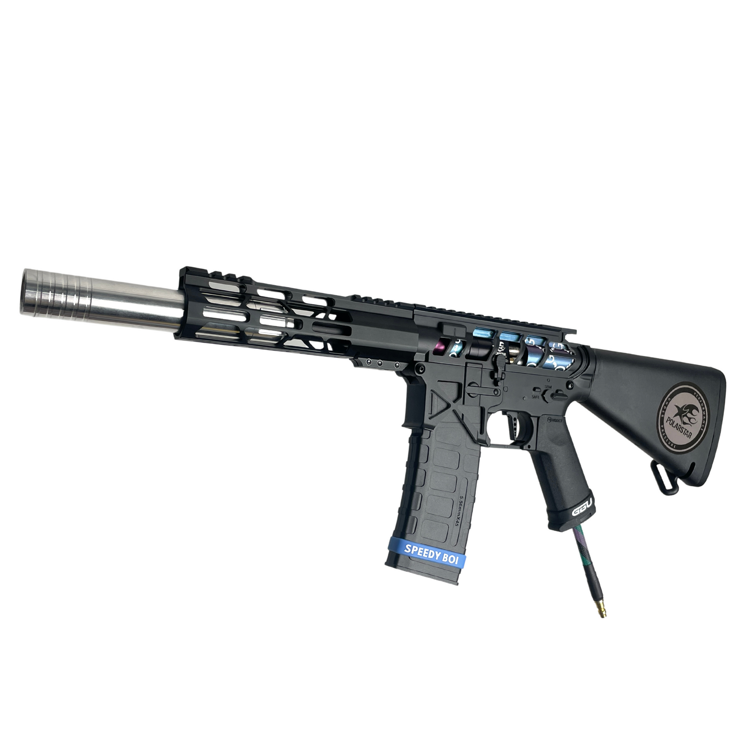 „GUCCI GVNG“ Color Shift GBG Custom HPA – Gel Blaster