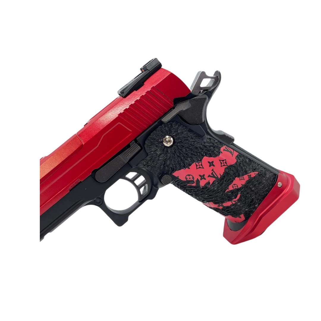 „Red Faction“ GBG Custom Green Gas Pistole – Gel Blaster