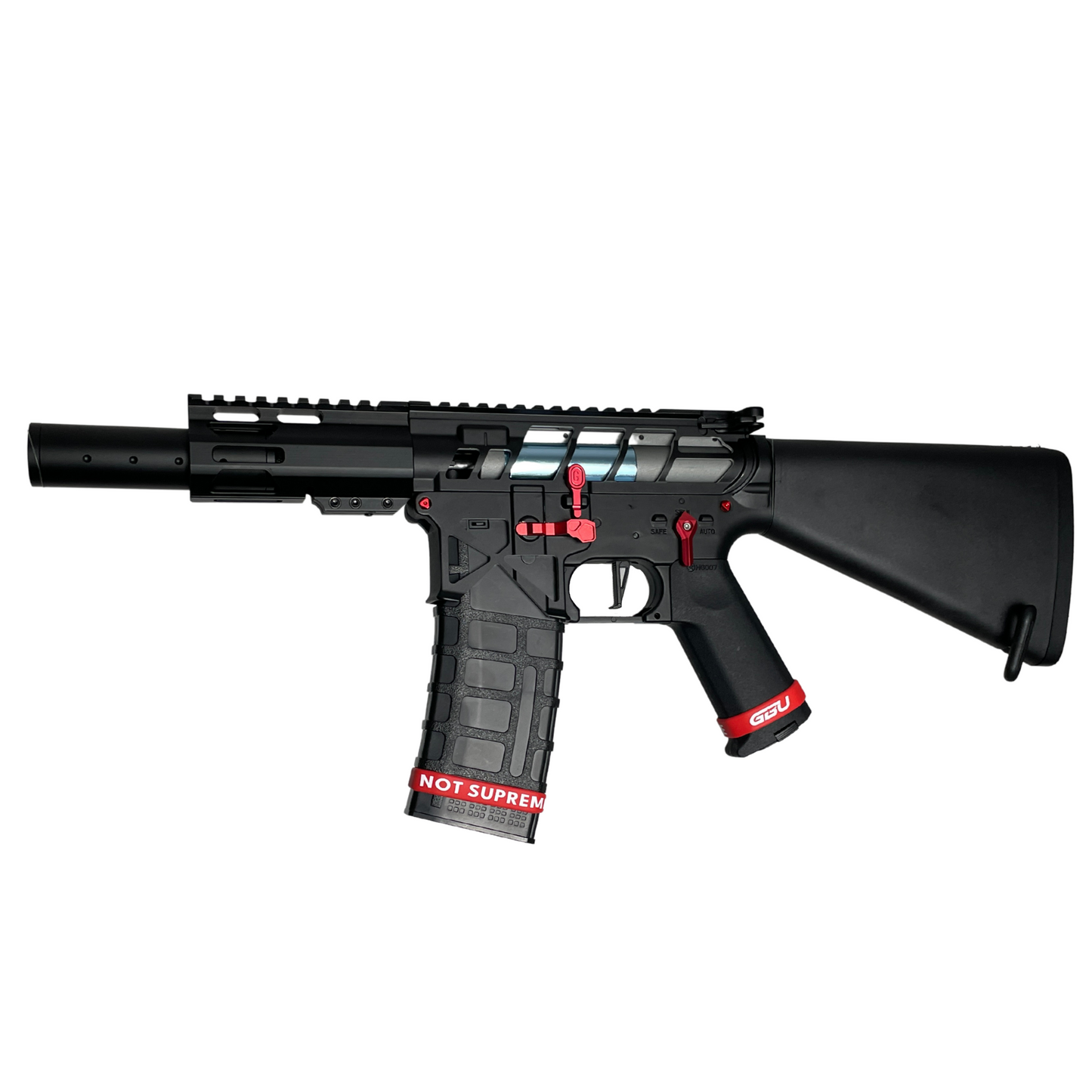 „RED“ GBG Custom – Gel Blaster (Metall)
