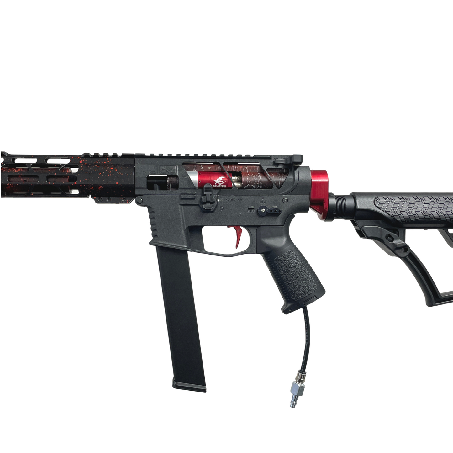 „Nemesis“ GBG Custom ARP9 – HPA Gel Blaster