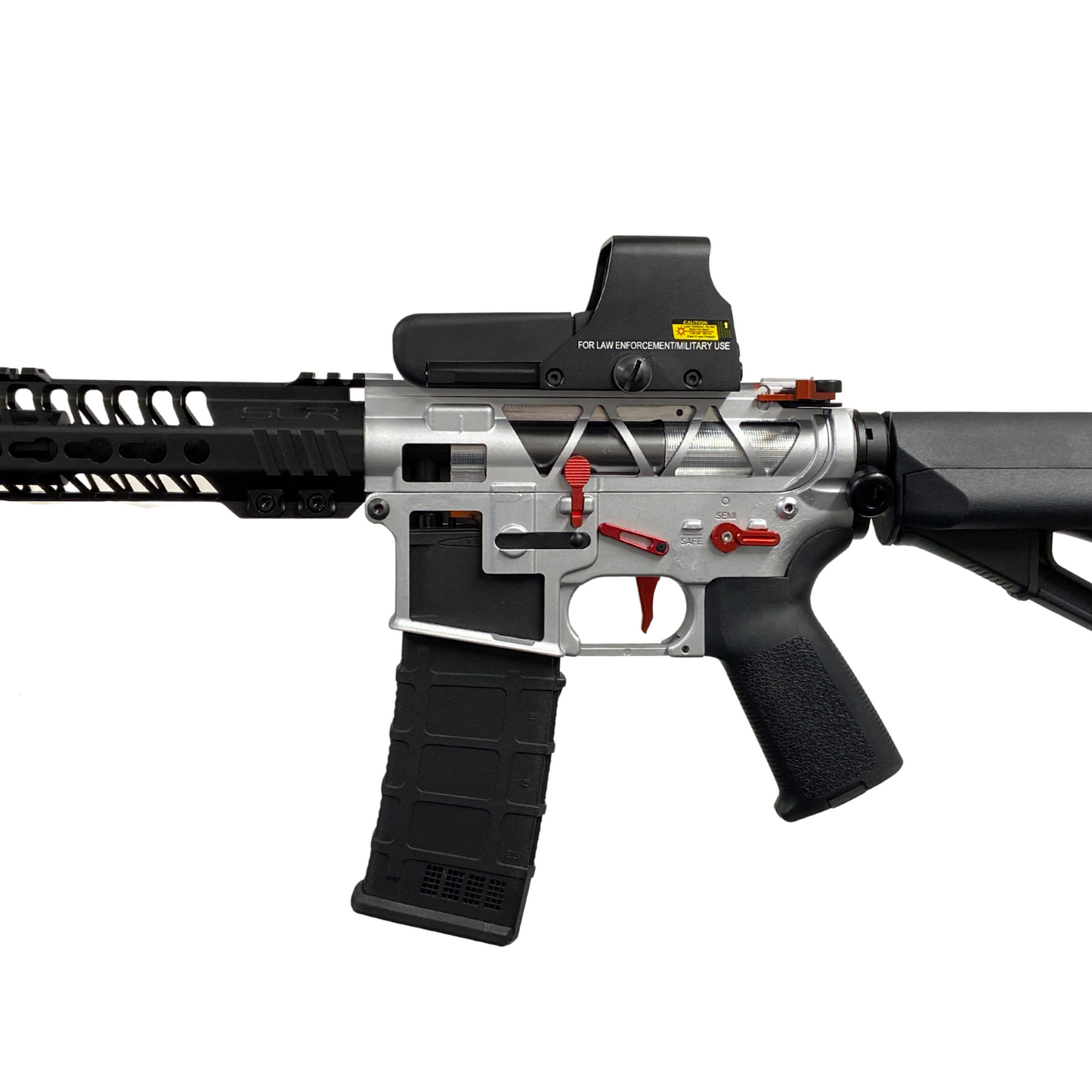 „Chrome“ GBG Custom – Gel Blaster (Metall)