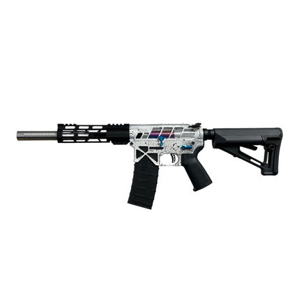 „Krümelmonster“ GBG Custom – Gel Blaster (Metall)