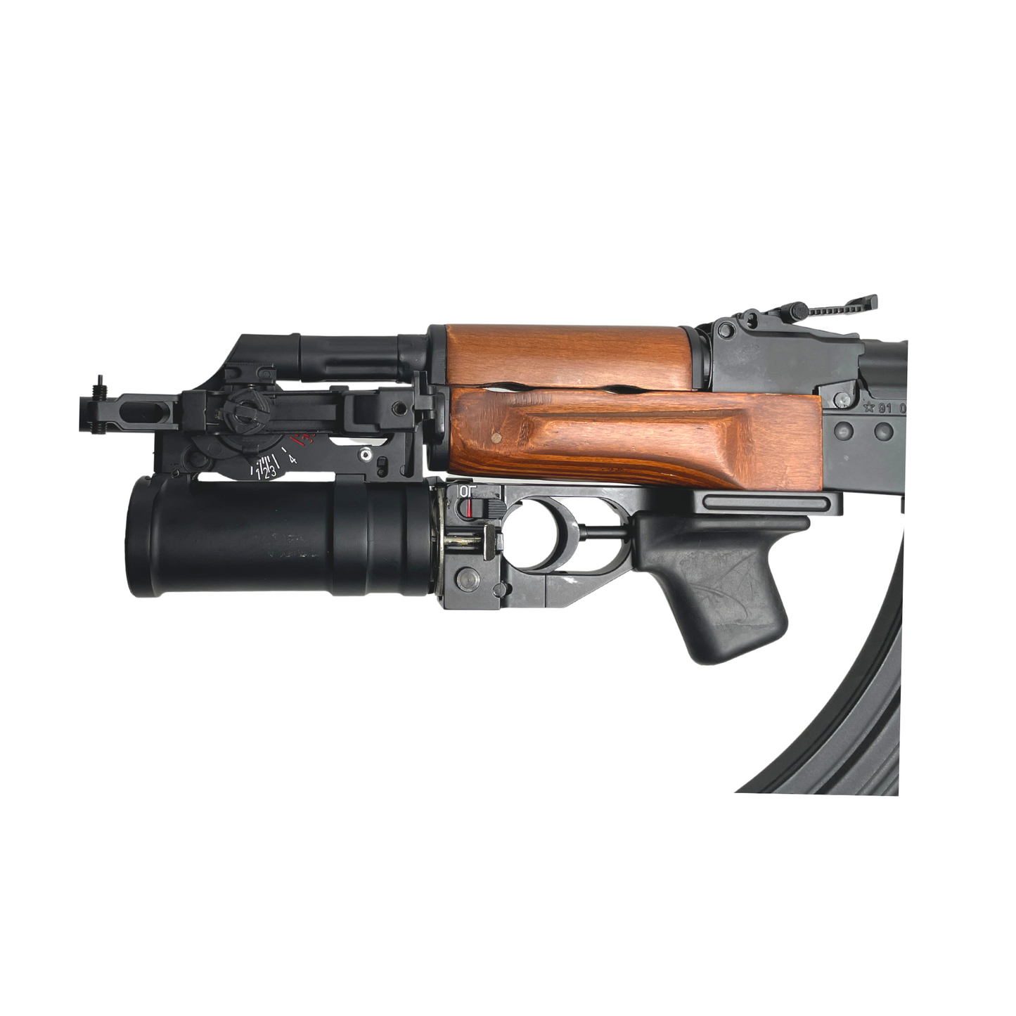 „AK OPS“ Milsim GBG Custom – Gel Blaster (Metall)