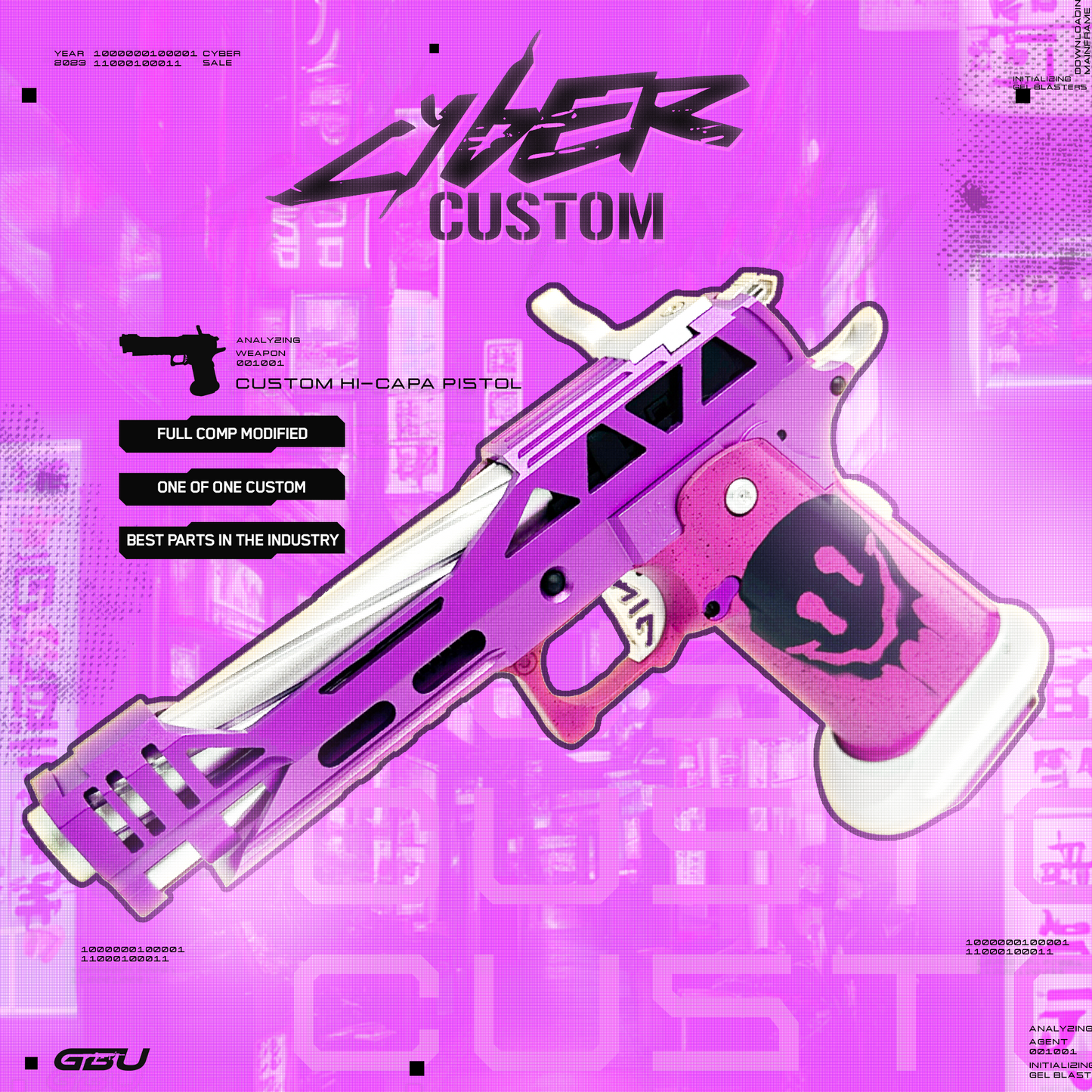 „CYBER MONDAY 2023 Event“ 1 von 1 Competition Custom 5.1 Hi-Capa – Gel Blaster (Metall)