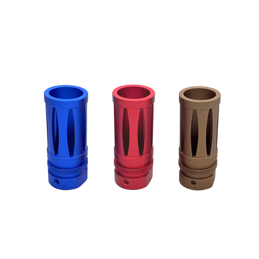 Geister-Feuerbrecher aus Aluminium, 19 mm