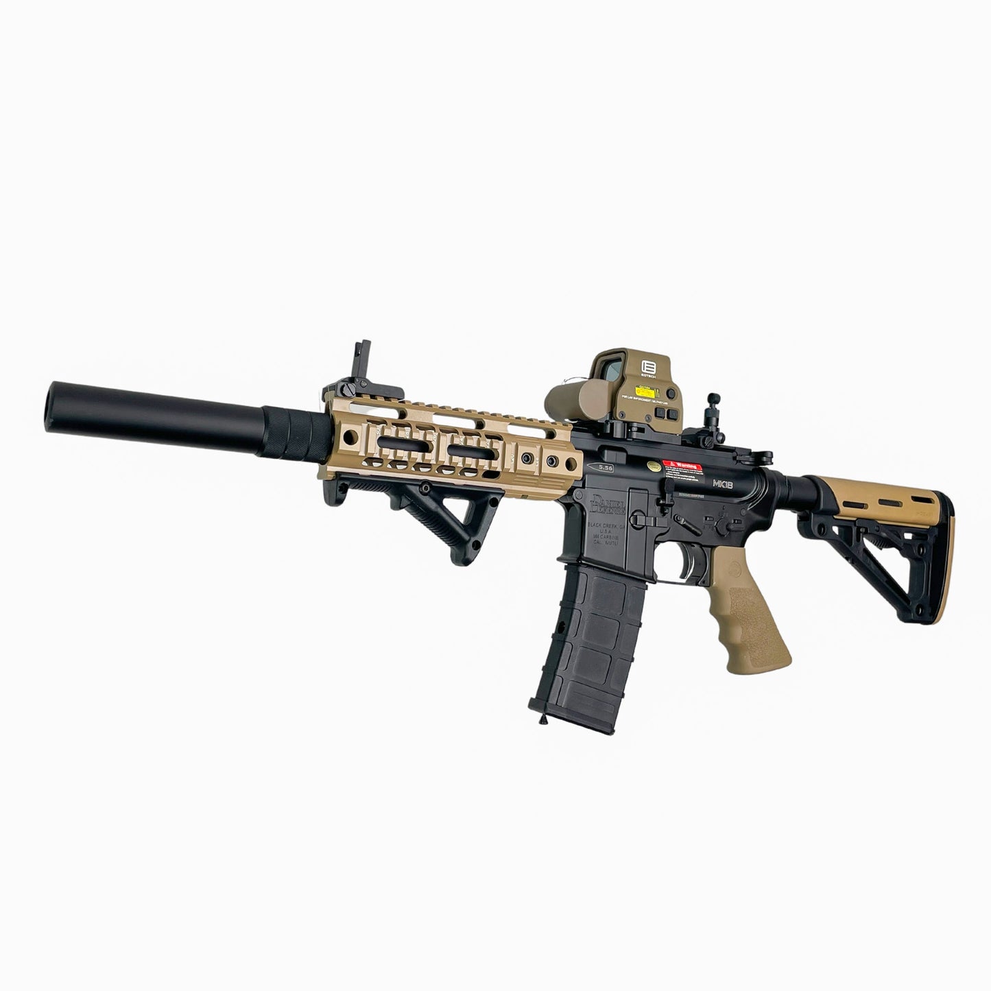 „Front Line Defence“ GBBR MK18 Marksman Gas Blow Back Rifle – Gel Blaster
