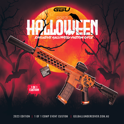 „Halloween 2023 Exclusive“ 1 von 1 Comp Stage 3 GBG Custom – Gel Blaster